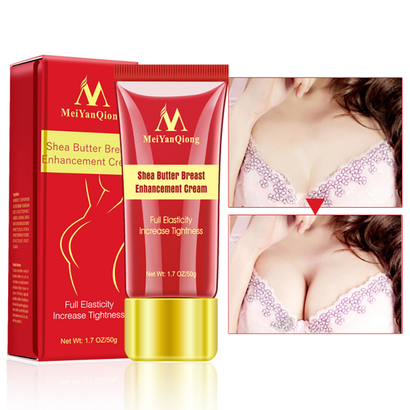 MeiyanQiong Kem tăng ngực nở ngực, kem làm tăng kích thước, massage nâng ngực chiết xuất hạt bơ tự nhiên Shea Butter Enhancement Breast Cream Upsize Body giá rẻ