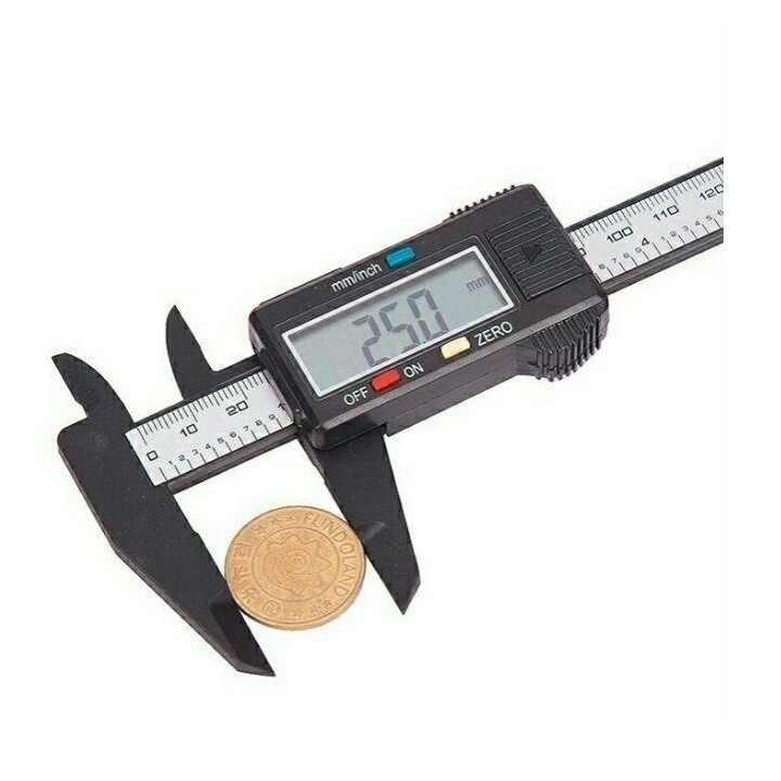 Thước đo điện tử đo bản vòng, đo li nhẫn, đo li chuỗi đá loại 15cm