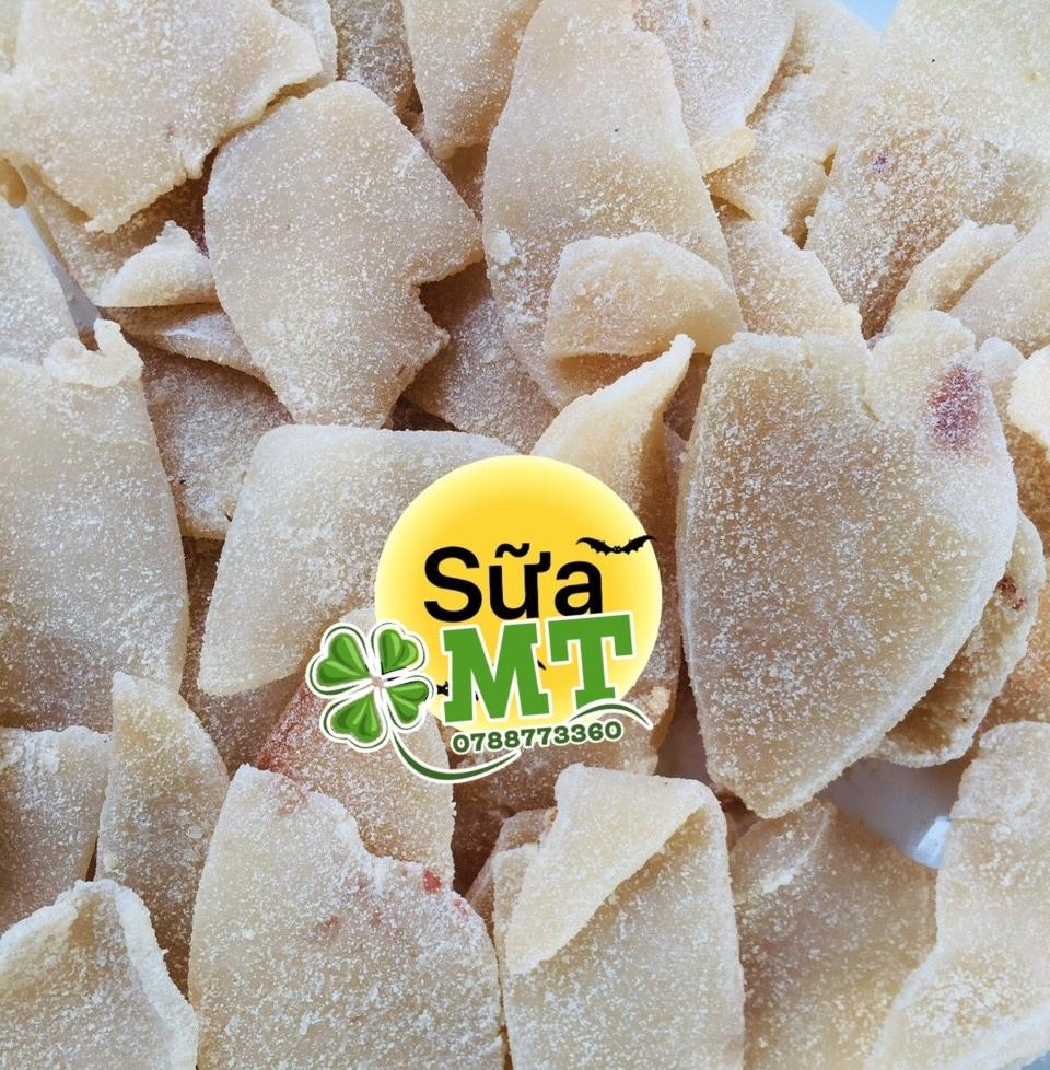 Mứt dừa non miếng mix vị 500g (Mứt dừa non nhà làm)