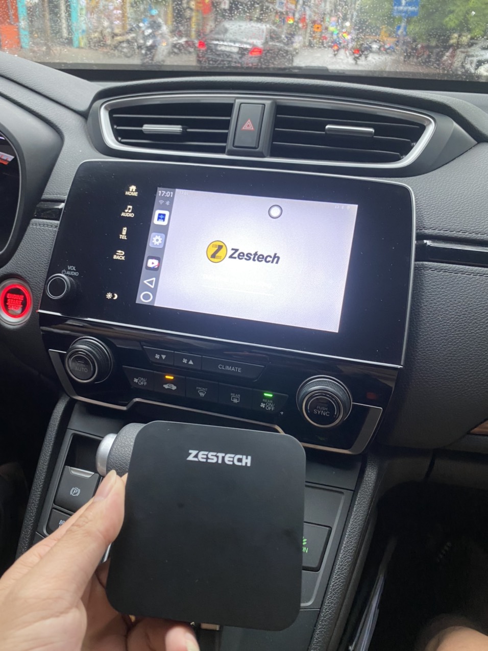 Android Box Zestech DX100 [ Tặng Camera Hành Trình ] Cho Ô Tô Chính Hãng