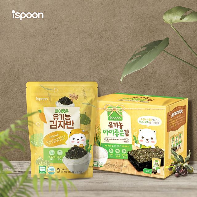 Rong biển hữu cơ rắc cơm ISPOON