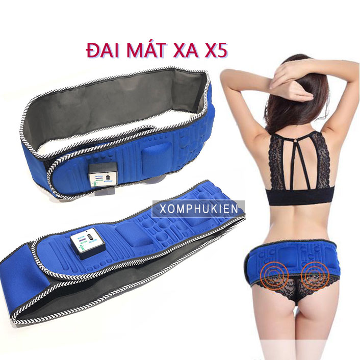 [HCM]Đai Mát Xa Bụng X5  Giảm Mỡ Bụng Hiệu Quả