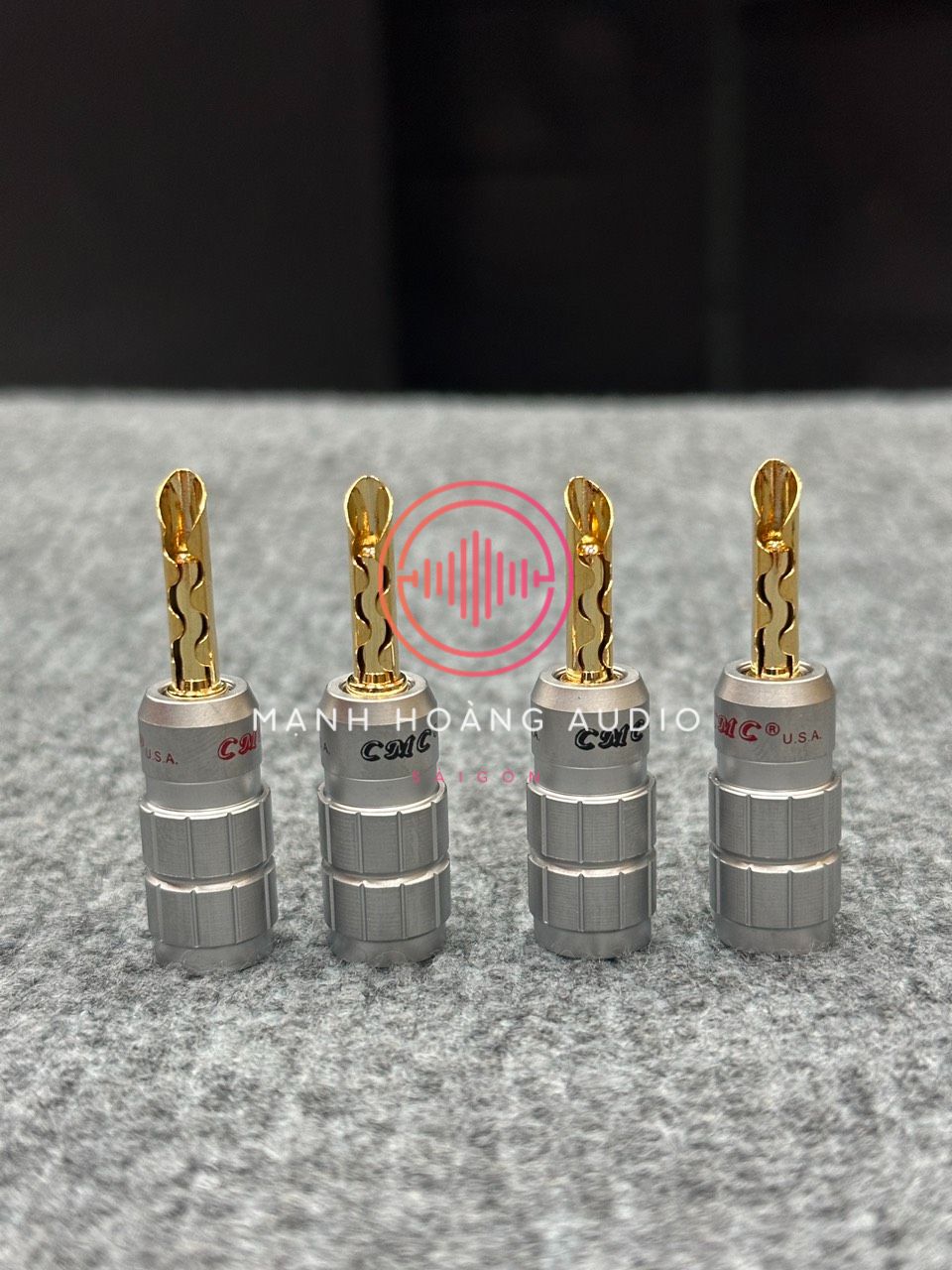 Combo 4 jack ( 2 Cặp Bắp chuối CMC mỹ ) - Mạnh Hoàng Audio