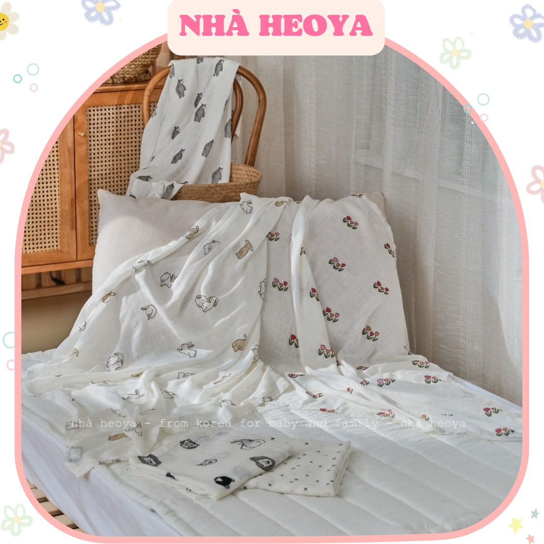 CHĂN HÈ CHO BÉ DONODONO Made in Korea