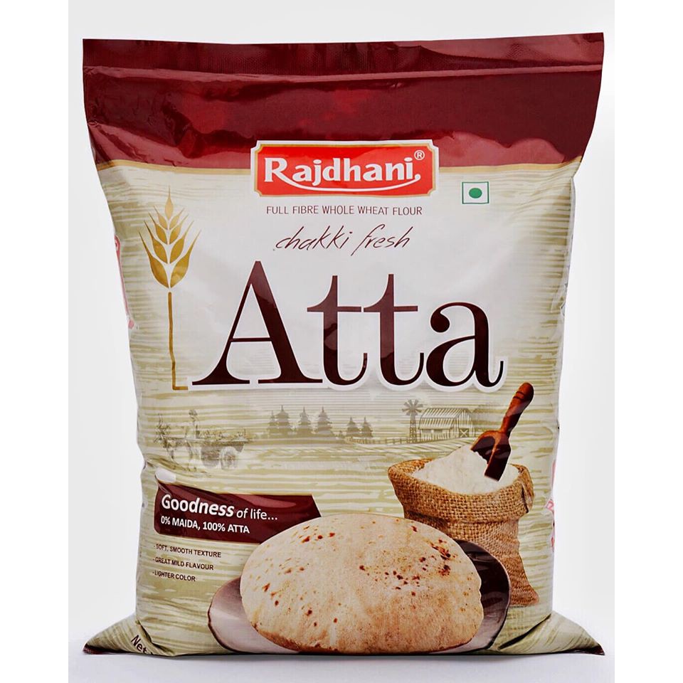Bột mì Atta Chakki fresh 5kg Rajdhani