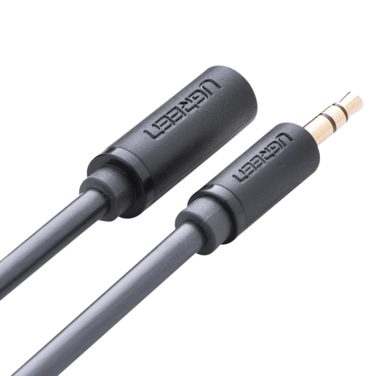Cáp Audio 3.5mm nối dài 2m Ugreen 10784 (Xám) Chính Hãng