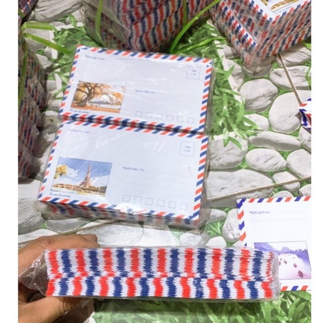 XẤP 200 cái Bao thư sọc rẻ  11x17cm