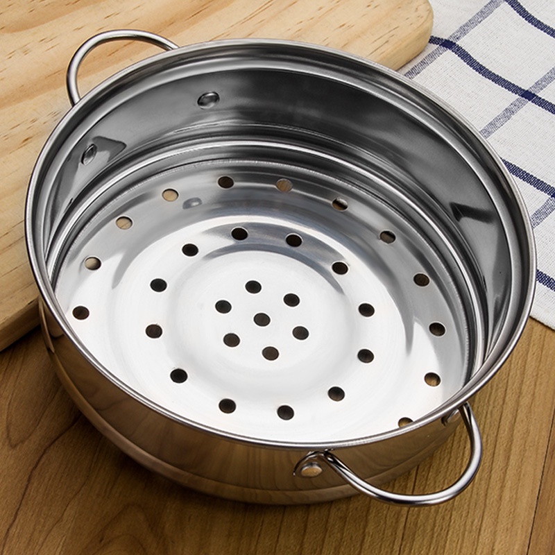 Xửng hấp đồ ăn inox 304 size mini 16cm
