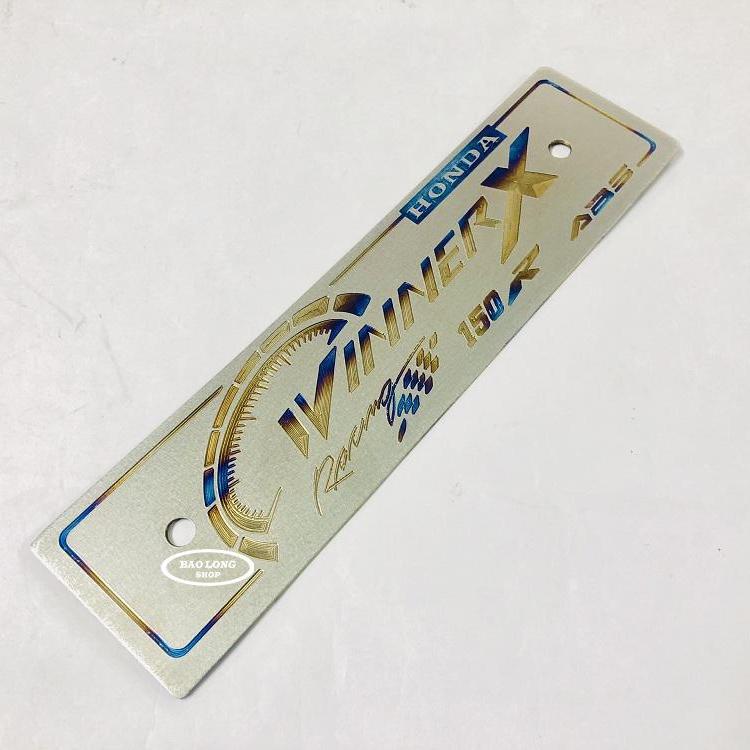 Bảng tên Titan Khò Gắn WINNER X (titan 100%)