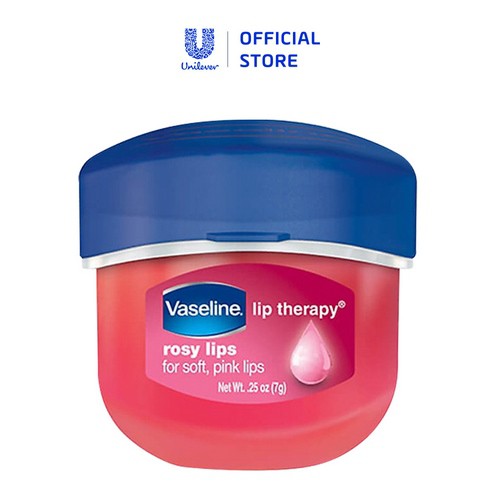 [HCM]SON DƯỠNG MÔI VASELINE LIP THERAPY ROSY LIPS 7G
