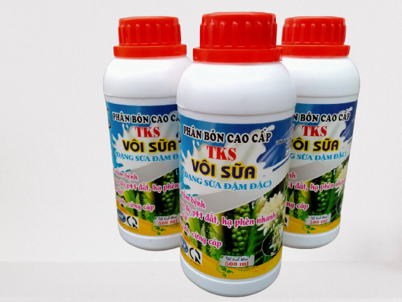 VÔI SỮA - Hạ Phèn, Ổn Định pH Đất, Diệt Mầm Bệnh- Chai 500ml