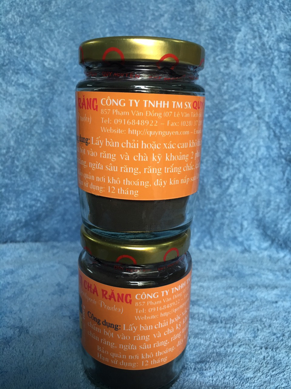 Bột Denti chà răng Quy Nguyên-100gr