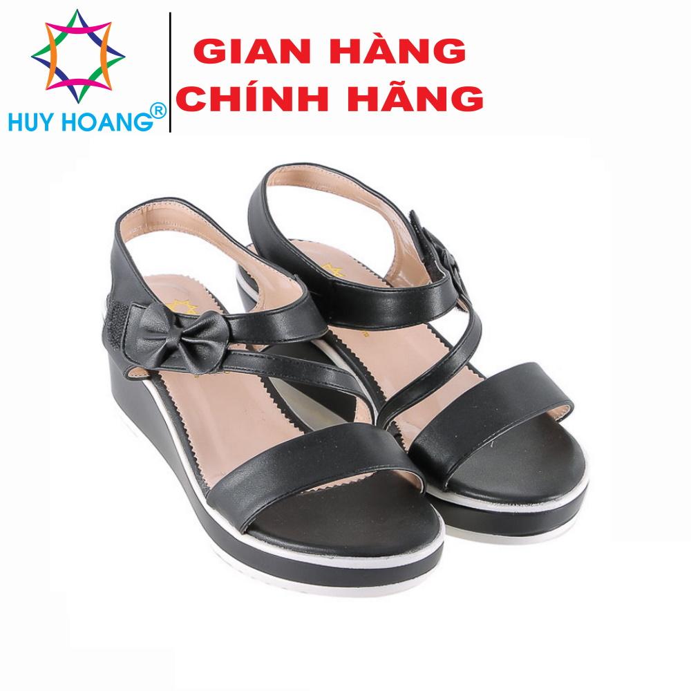 Giày sandal nữ màu đen hk7927
