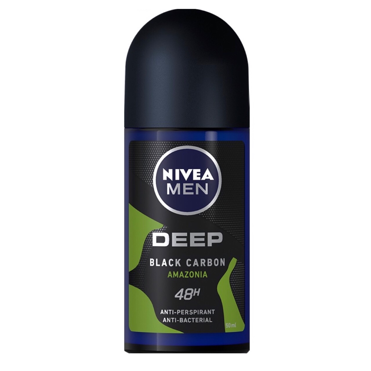 Lăn Ngăn Mùi Nivea Than Đen Hương Rừng Amazon 50ml