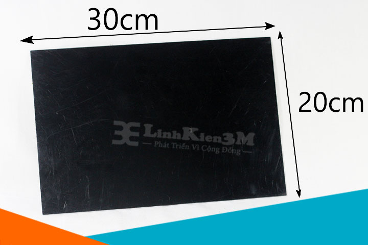 Mica Đen Dày 2mm Kích Thước 20x30cm
