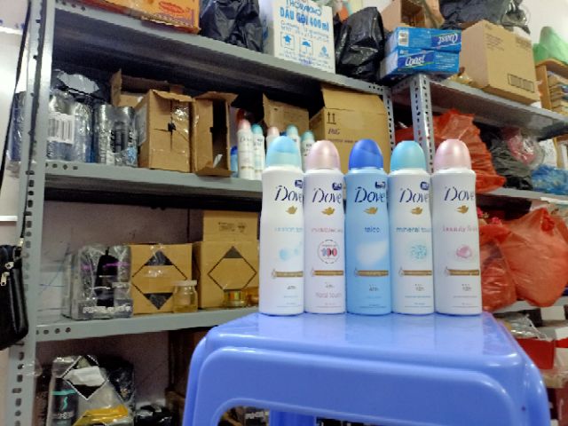 Xịt khử mùi toàn thân dove 150ml