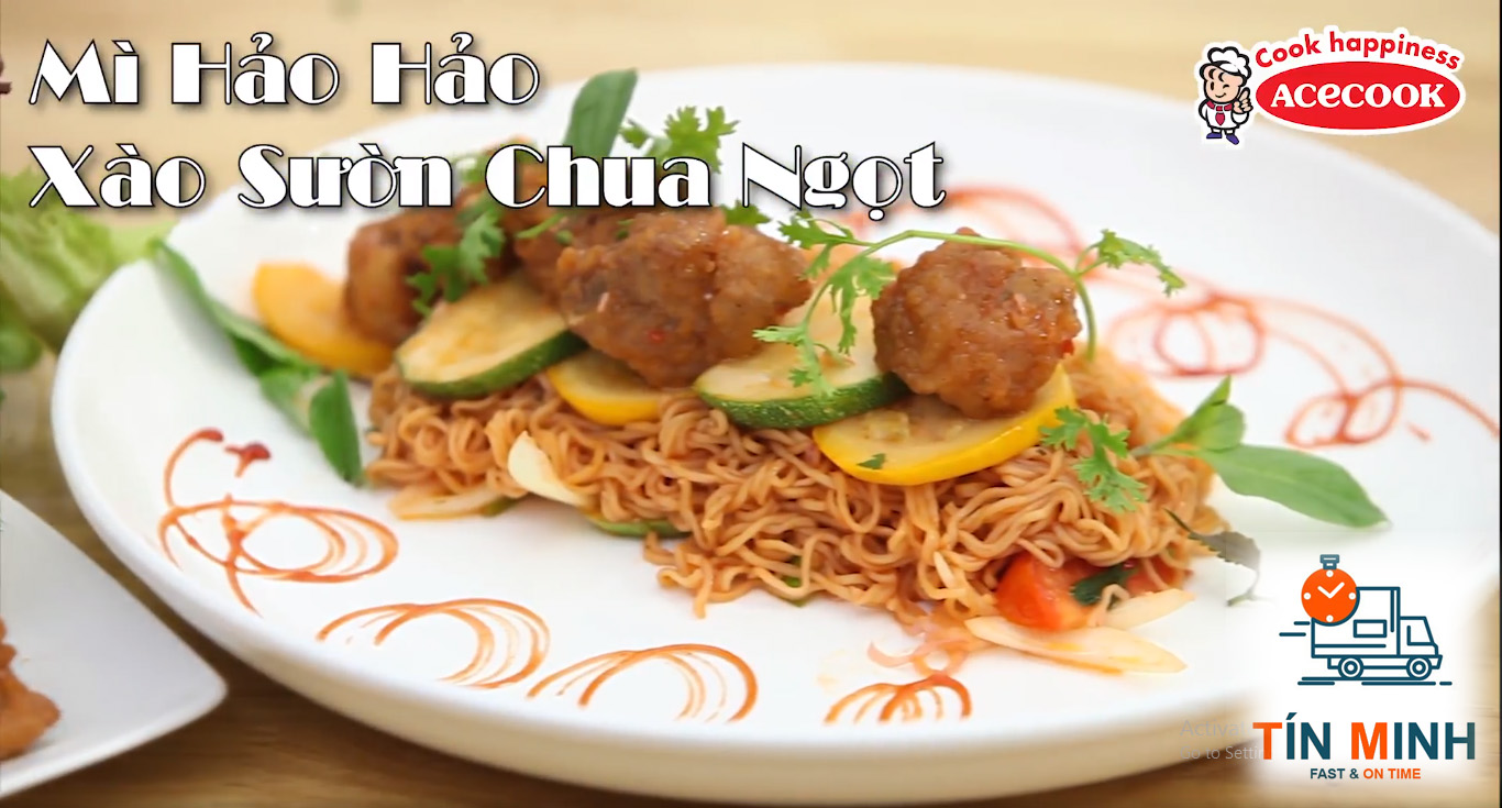 Mì Hảo Hảo xào chua ngọt thùng 30 gói 75g - Cty TM