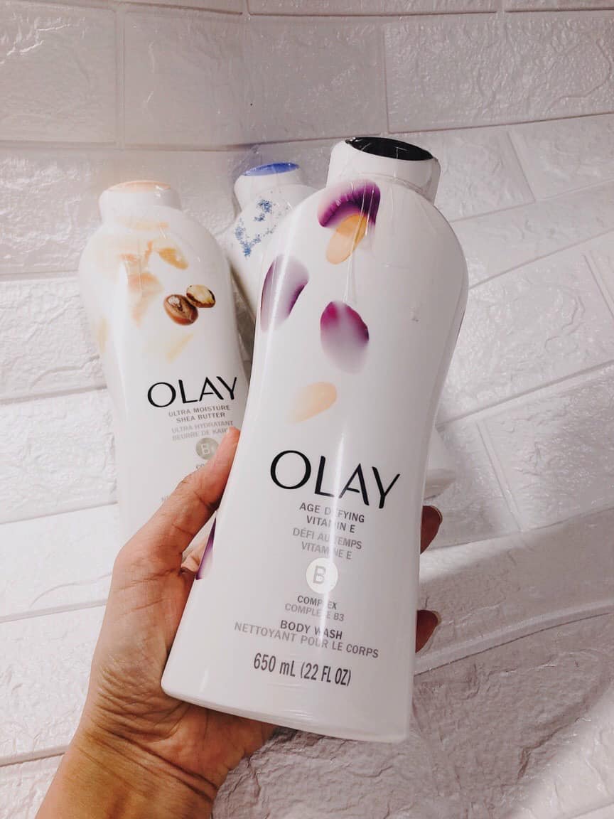 Sữa tắm olay age defying body wash 650ml hàng mỹ - 12216