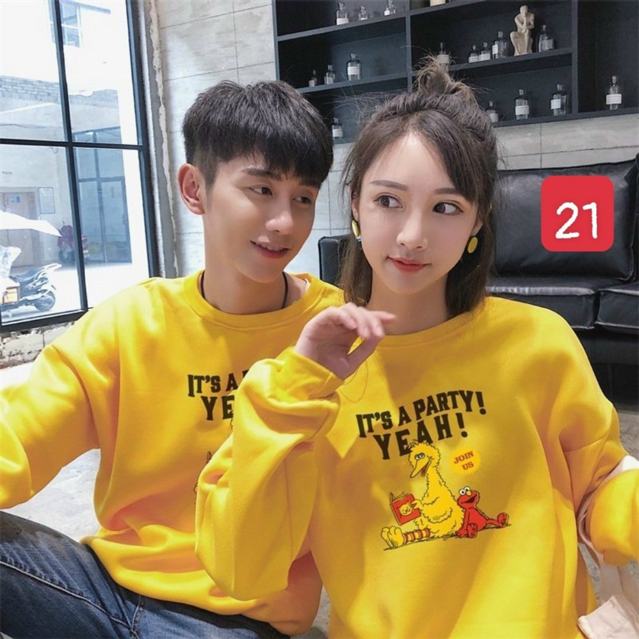 ÁO THUN NAM NỮ TAY DÀI,ÁO THUN ĐÔI NAM NỮ THỜI TRANG,ÁO THUN ĐÔI HỌA TIẾT HOẠT HÌNH DỄ THƯƠNG GONSHOP89 MSD21