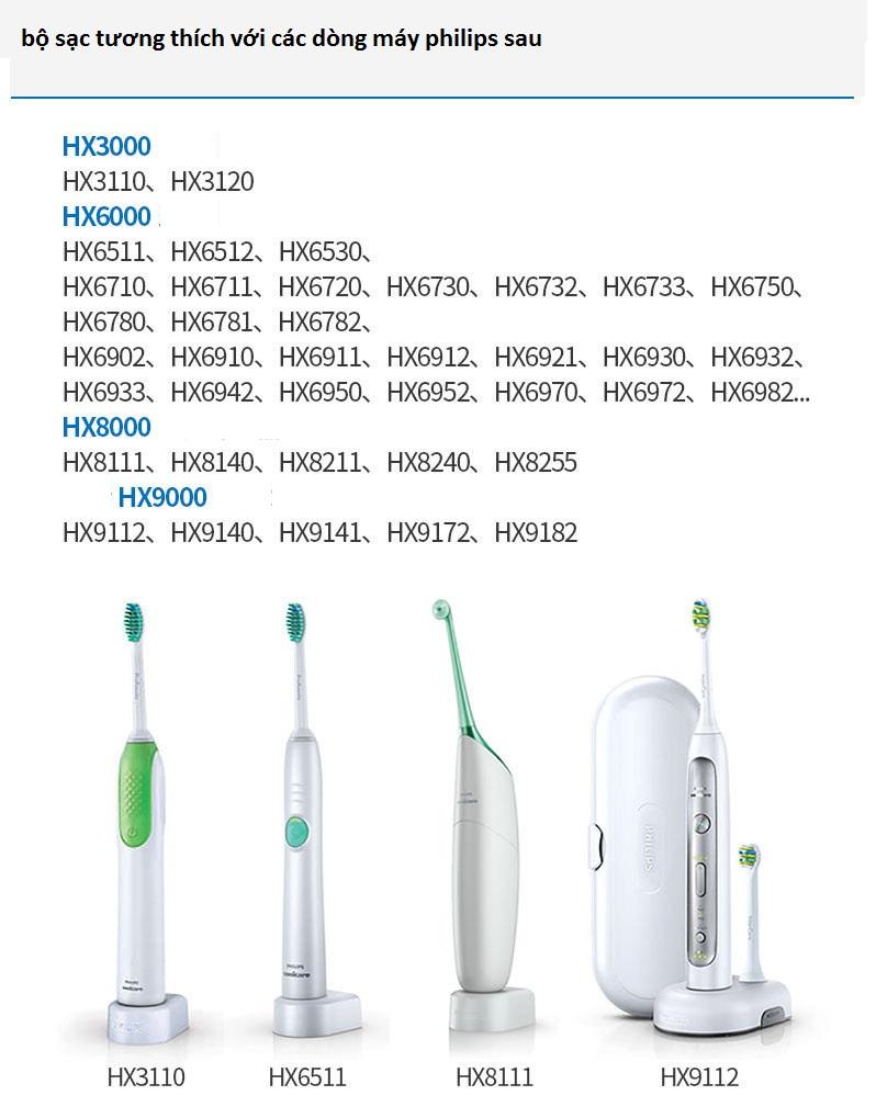 ĐẾ SẠC BÀN CHẢI ĐÁNH RĂNG ĐIỆN PHILIPS