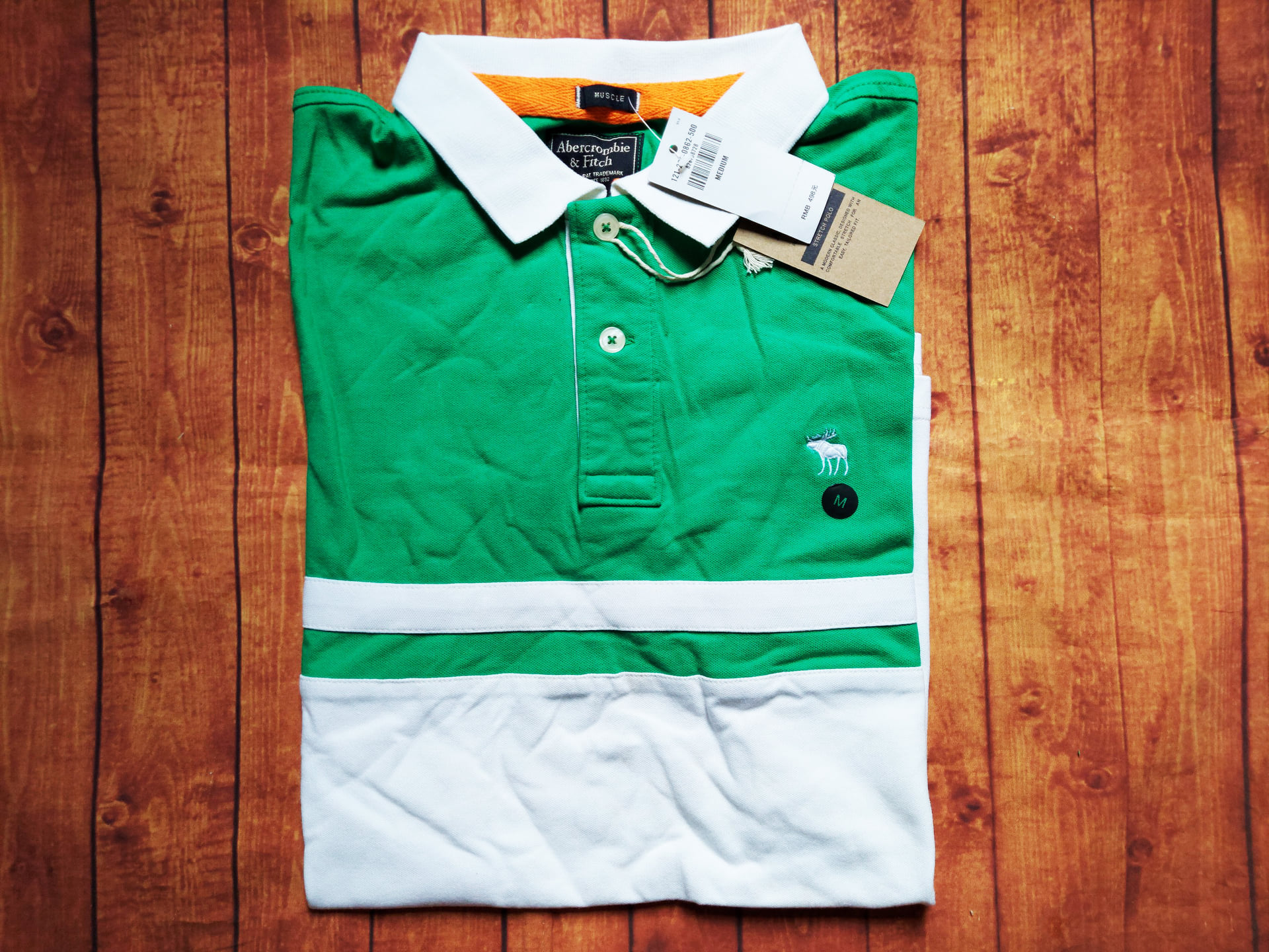 [HCM]Áo thun polo sọc Abercrombie