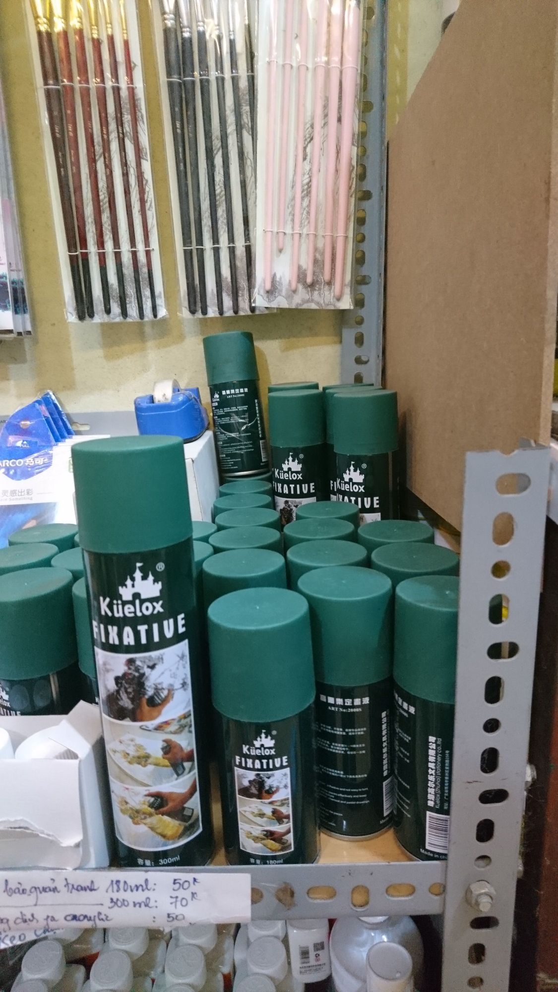 DUNG DỊCH BẢO QUẢN TRANH ĐA NĂNG 300ML