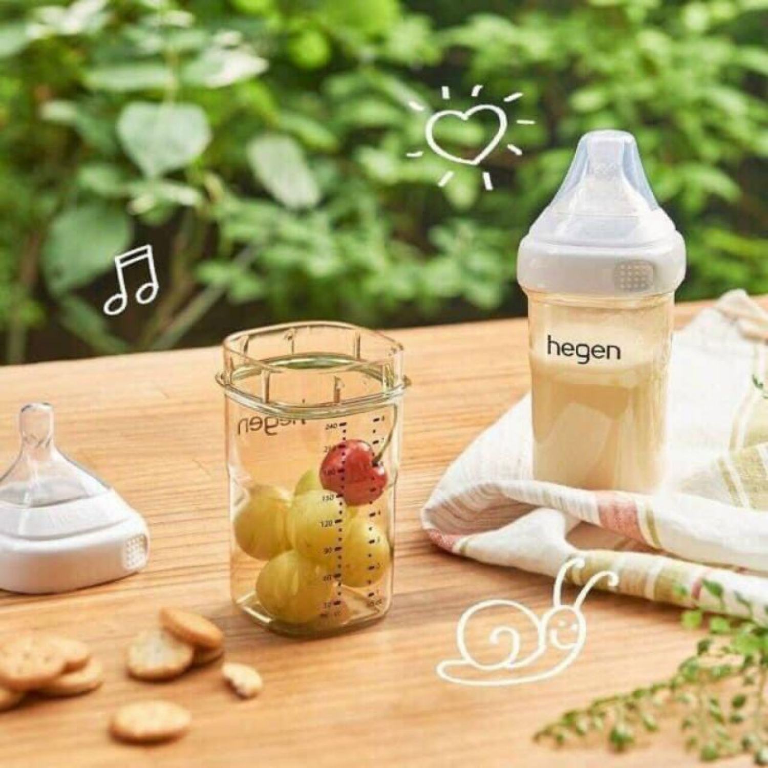 Bình sữa Hegen cao cấp 60ml 150ml 240ml 330ml