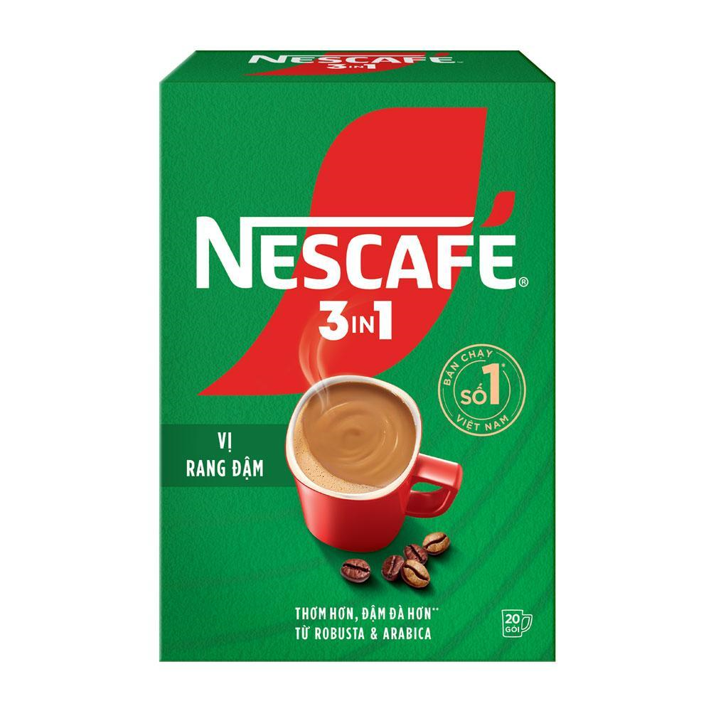 Cà Phê Nescafe 3in1 Hộp 18 gói x16gr