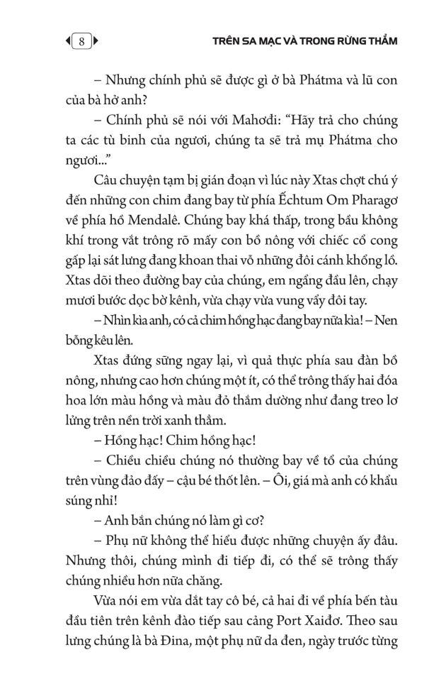 Sách: Trên Sa Mạc Và Trong Rừng Thẳm