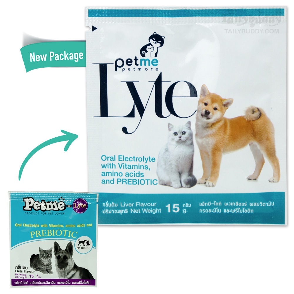 Petme lyte-prebiotic/men vi sinh tiêu hoá cho chó mèo 15g