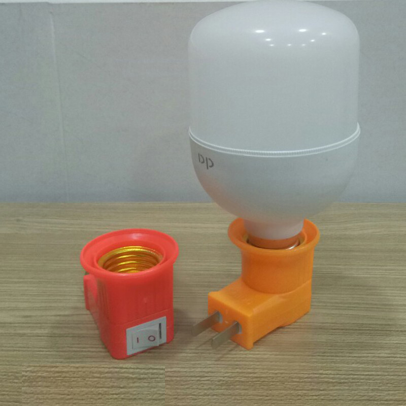 Đuôi đèn E27 công tắc loại tốt