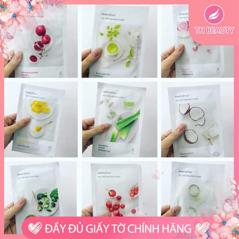 [Chính hãng] Mặt nạ giấy innisfree Hàn Quốc