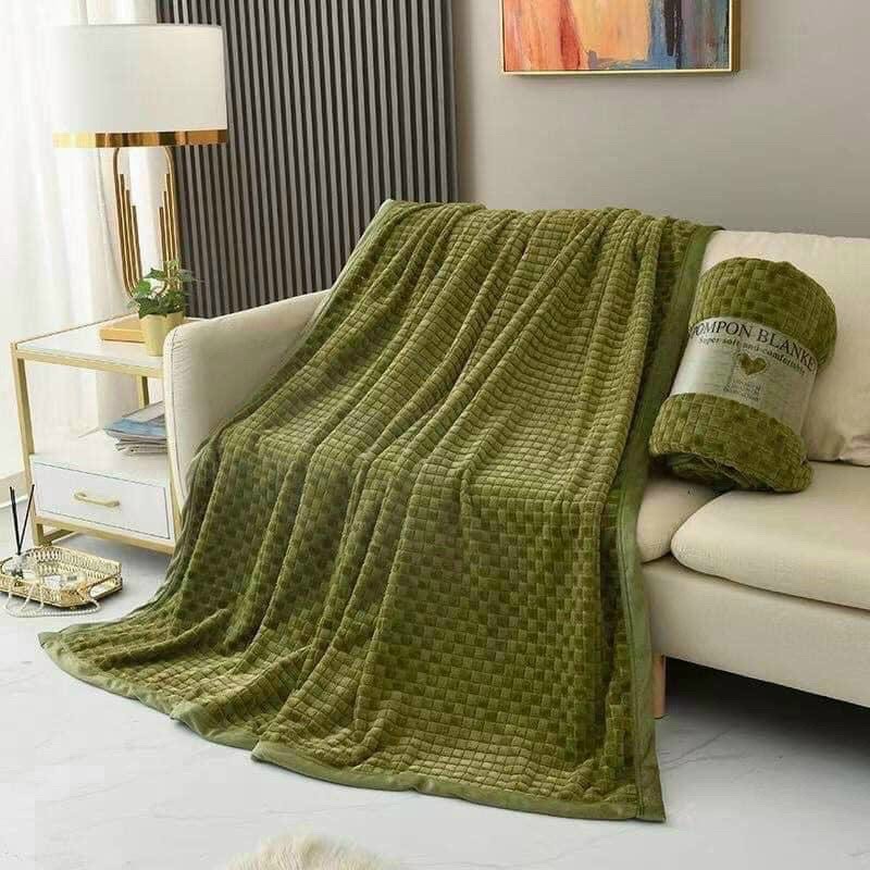 CHĂN CUỘN LÔNG TUYẾT BLANKET  kích thước 2m * 2m2