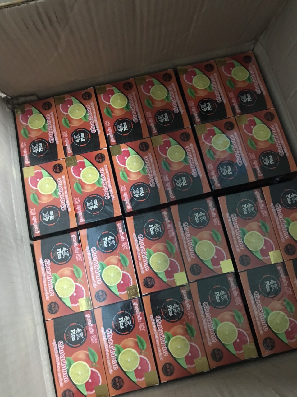 Xà phòng 4K Plus 5X Glutathione Thái Lan