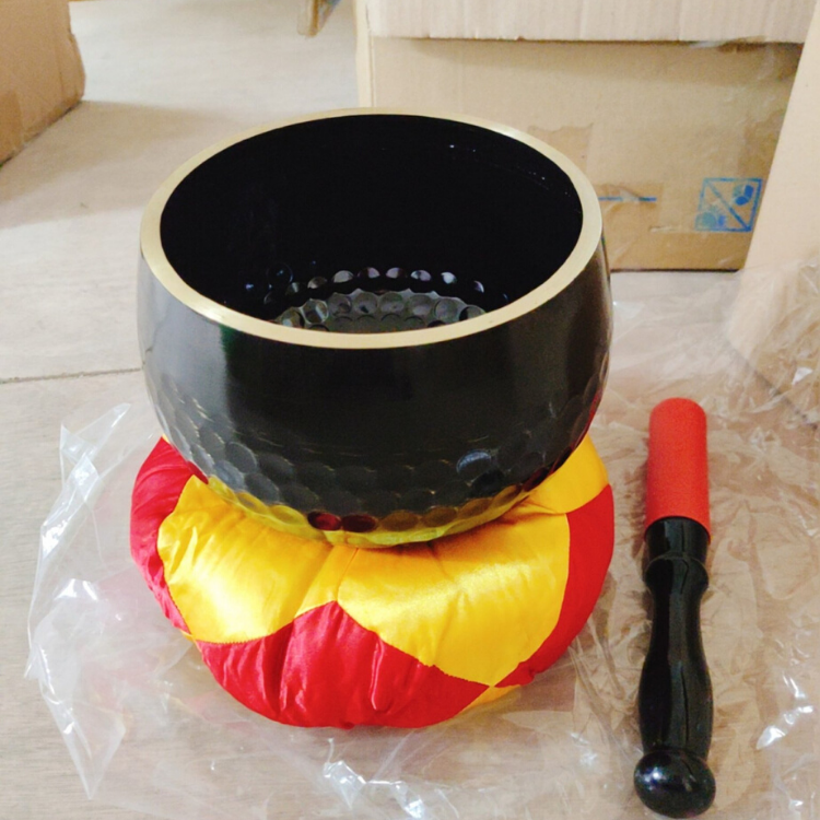 Chuông đồng đen Đài Loan chuông đồng tụng kinh niệm phật đồ thờ cúng