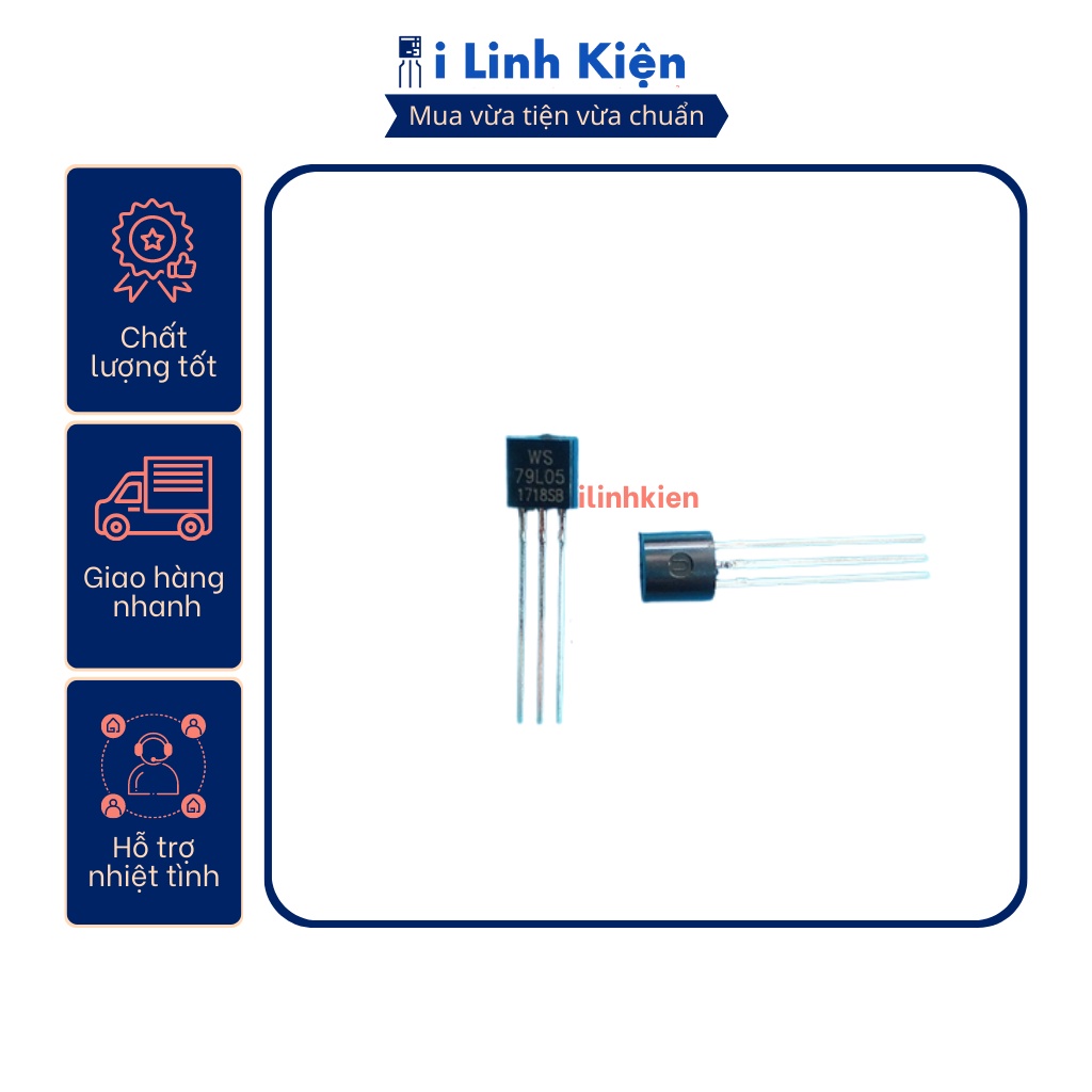79L05 0.1A -5V TO-92