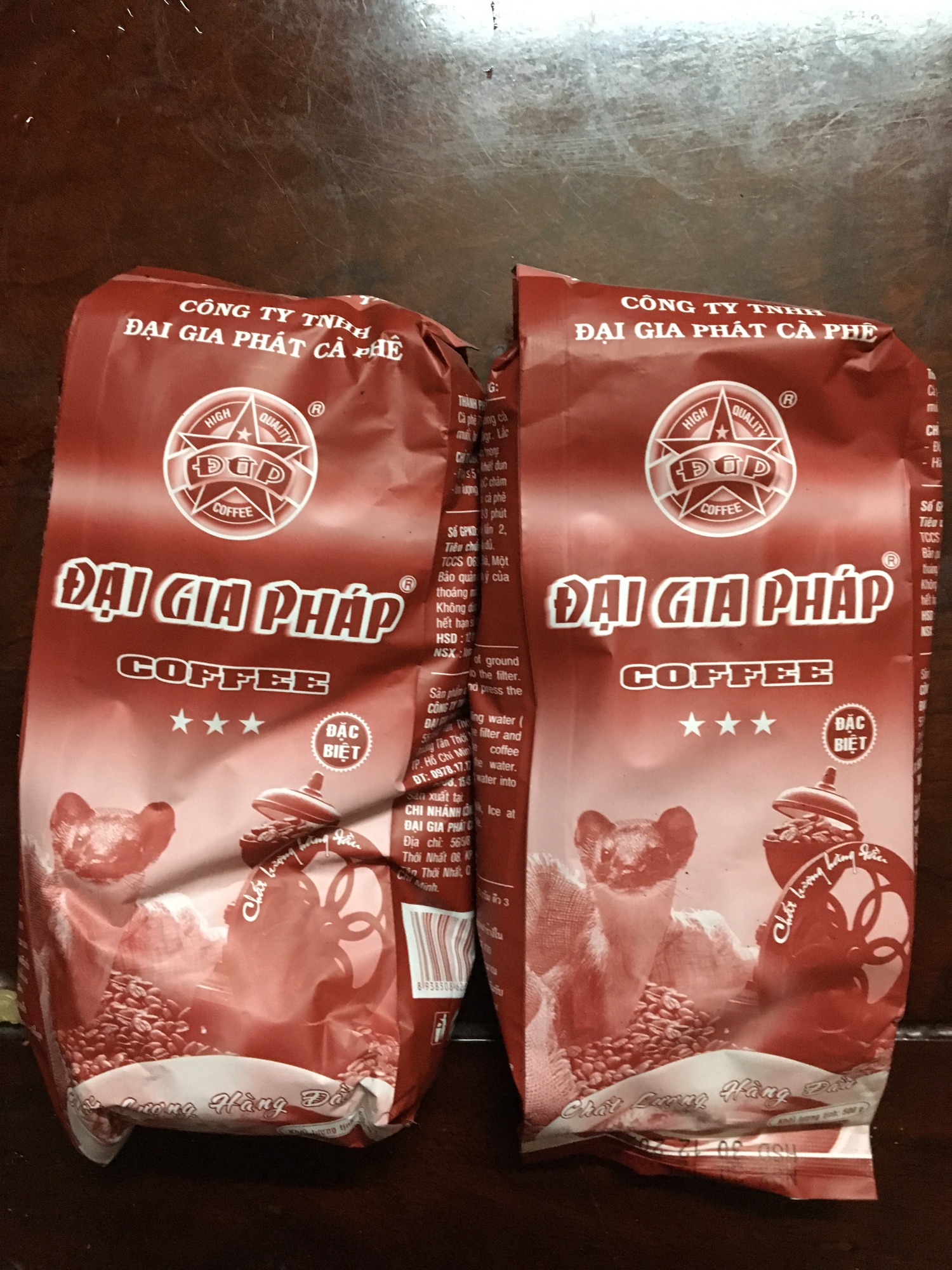 [HCM]2 gói cafe đại gia phát 3 dùng để pha cà phê