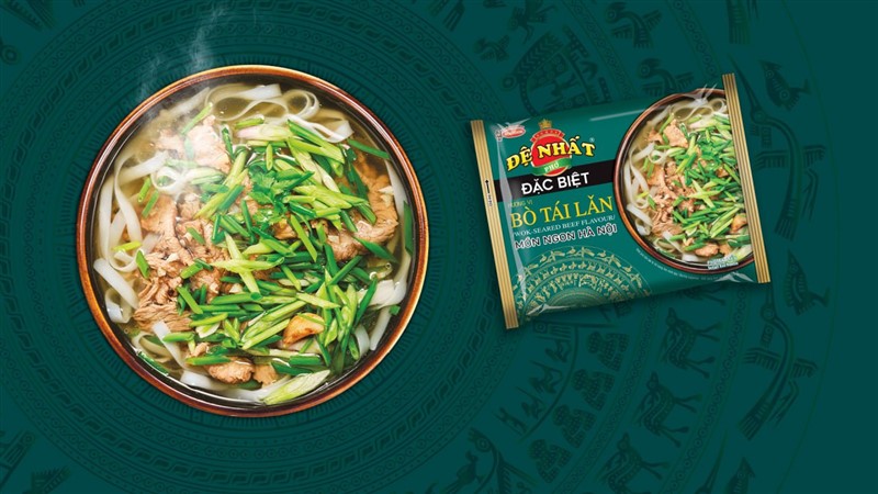 Thùng 30 gói phở bò tái lăn Đệ Nhất Acecook
