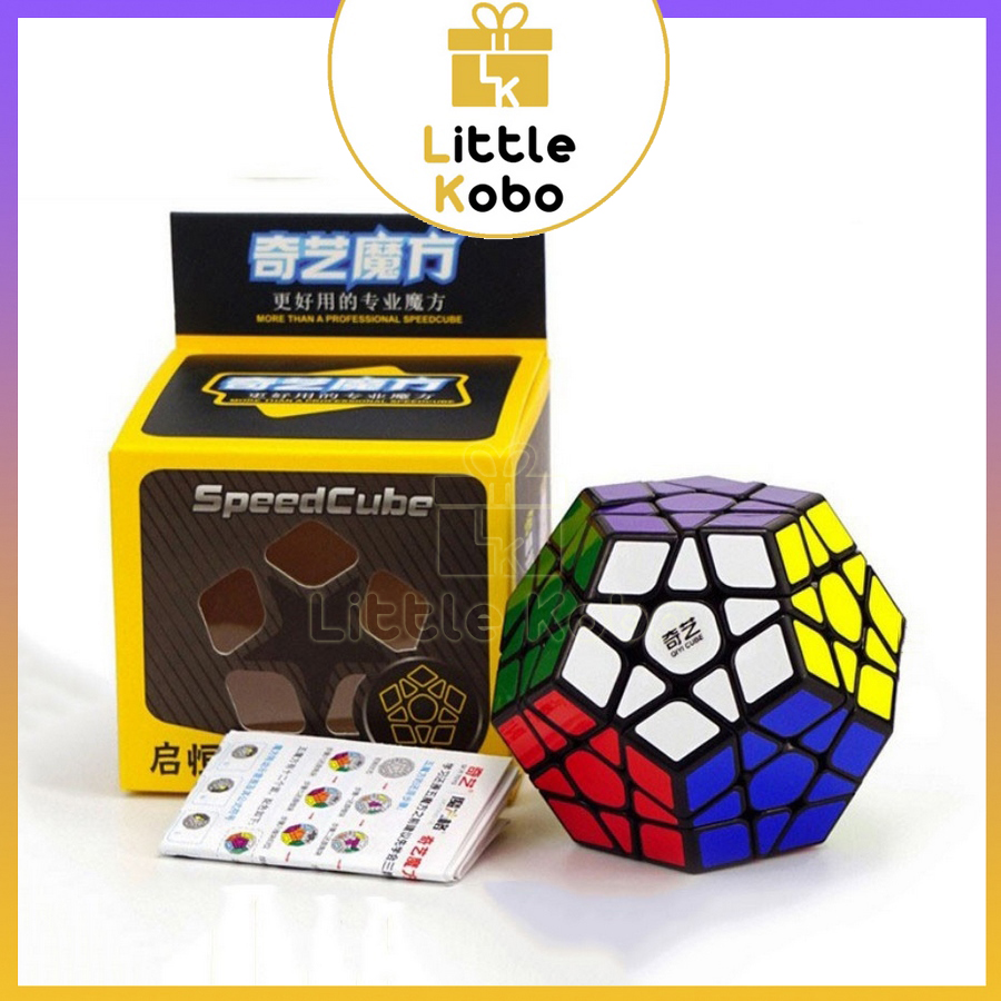 Rubik Megaminx QiYi QiHeng S Megaminx Rubic Biến Thể 12 Mặt Đồ Chơi Trí Tuệ Trẻ Em Phát Triển Tư Duy - Little Kobo