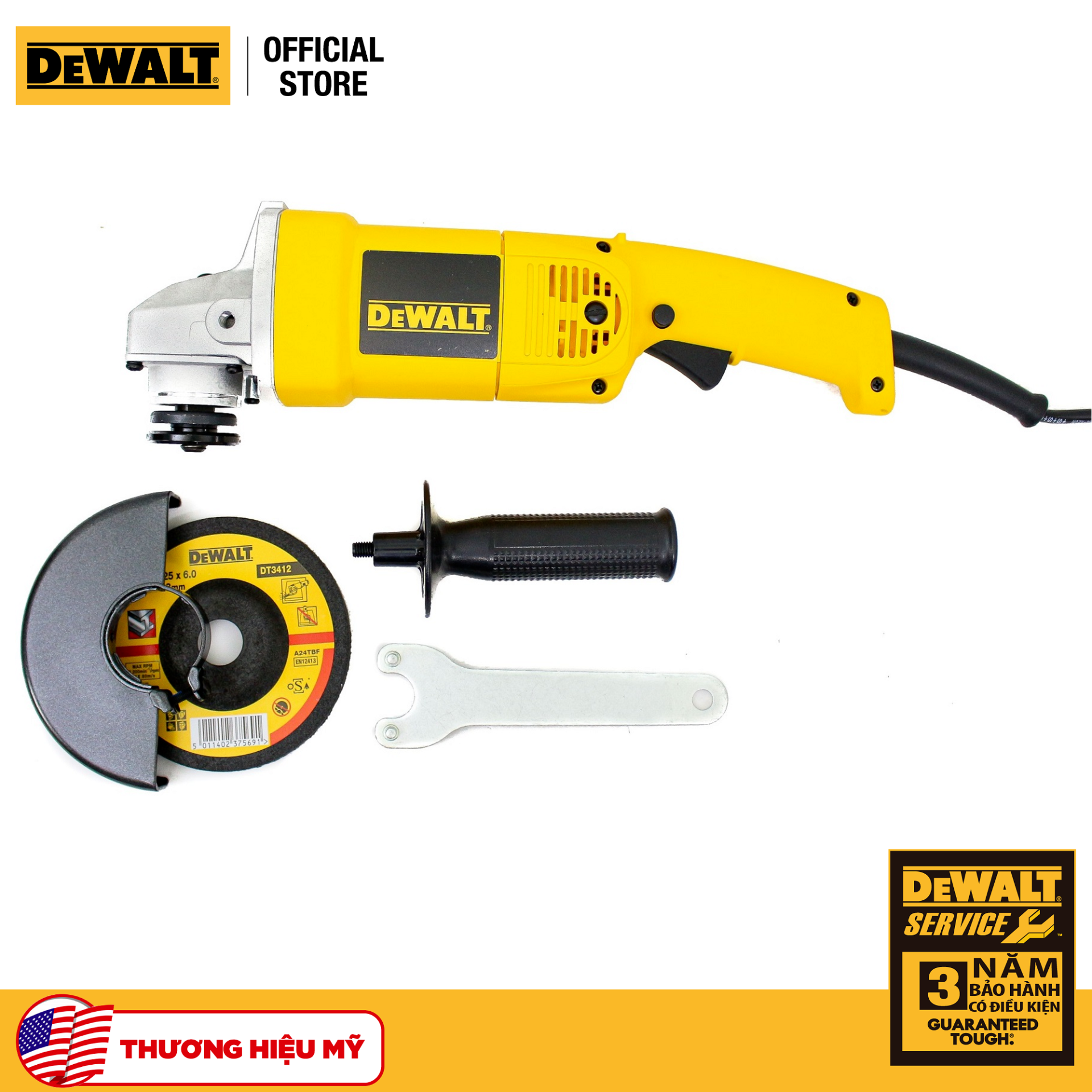 M y M i C m Tay 125mm 1 400W Dewalt DW830 B1