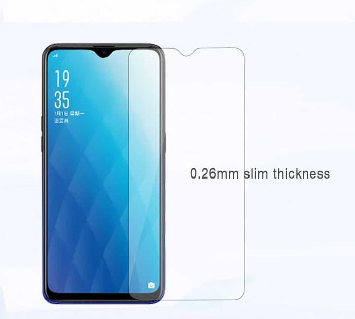 Kính cường lực trong suốt Realme C2 (Kèm miếng lau)