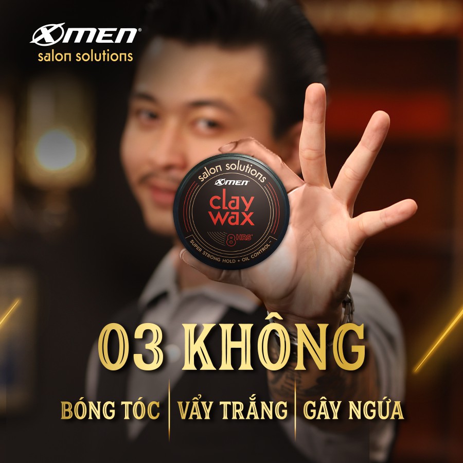 [HCM]Sáp đất sét Xmen Salon Solution Matte Pomade