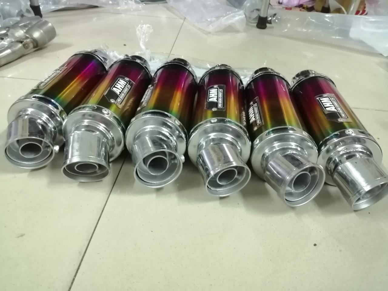 Pô AHM 7 Màu gắn các loại Xe Máy