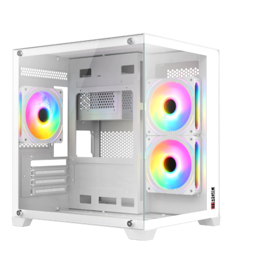 Vỏ Case Máy Tính MAGIC AQUA-M ULTRA Black / White (M-ATX, No Fan)