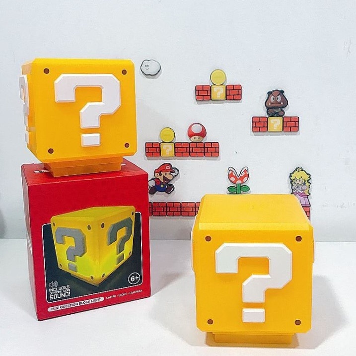 Mario Đèn Bàn Ngủ LED Đèn Mario để Bàn Mario