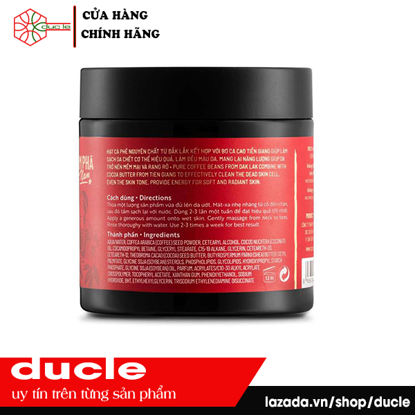 Cà phê Đăk Lăk làm sạch da chết Cocoon [ Phiển bản giới hạn ] 200ml