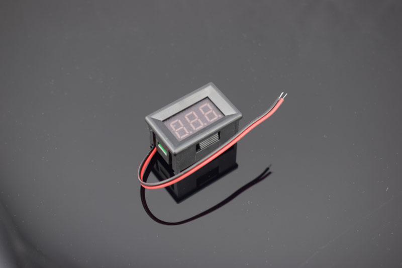 Đồng hồ đo điện áp,vôn kế LED 4.5-30V (đỏ)