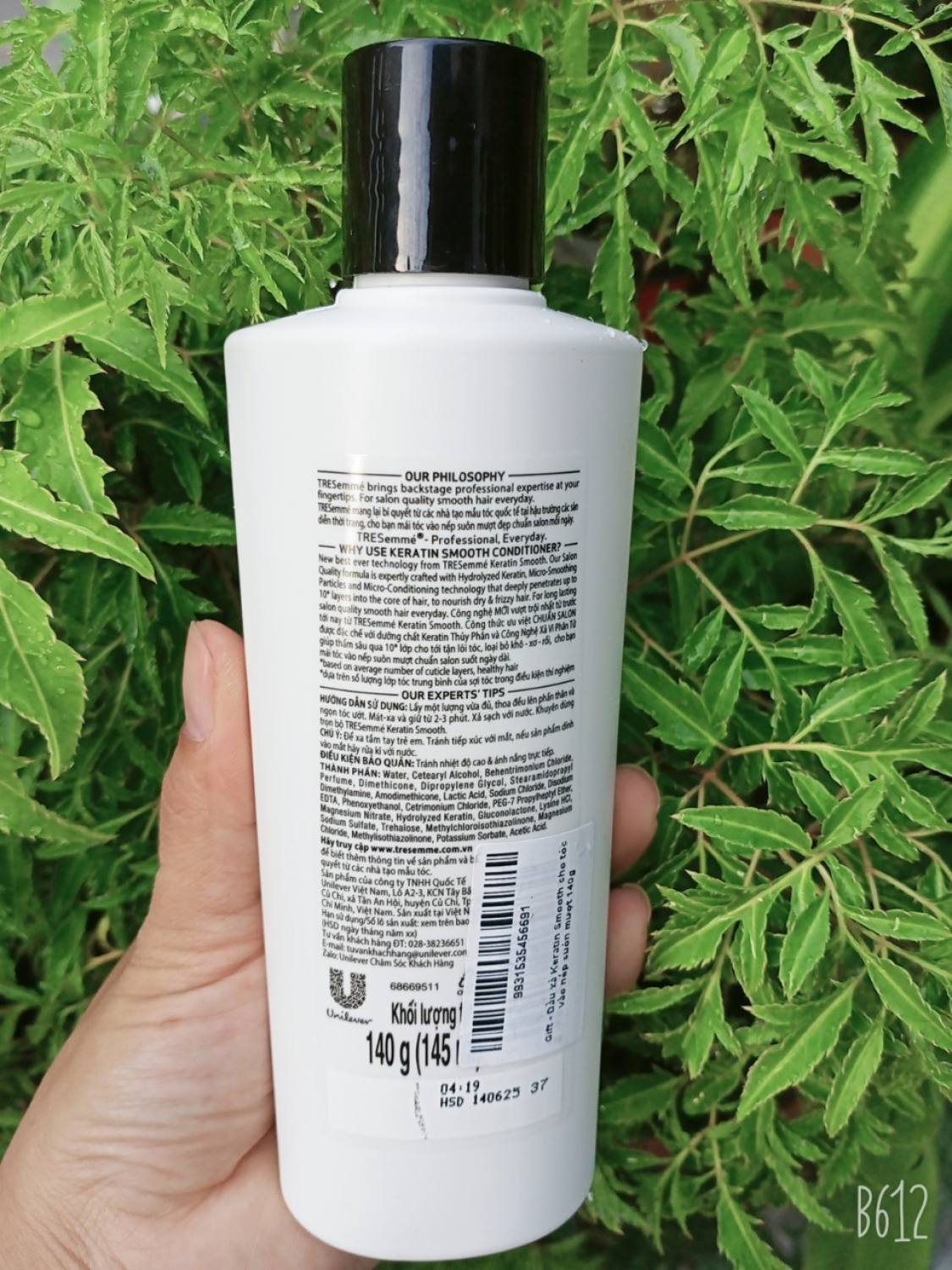 Dầu Xả Tresemmé Keratin Smooth 140g