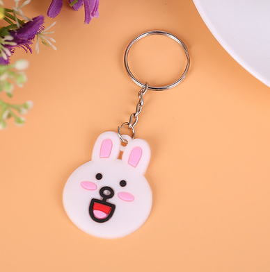 Combo 10 Móc Khóa Dẻo Hoạt Hình