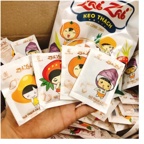 Thạch Zai Zai Gói Ngắn 350Gr